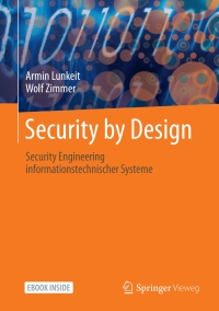 Cover image: Security by Design 9783662629161