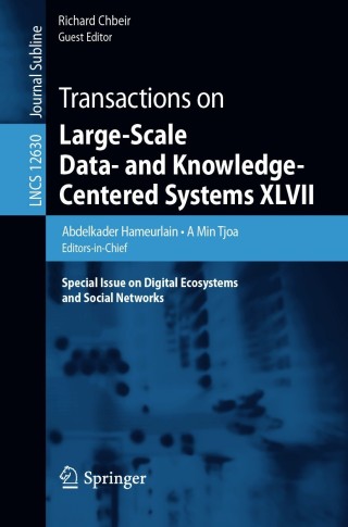 Cover image: Transactions on Large-Scale Data- and Knowledge-Centered Systems XLVII 9783662629185