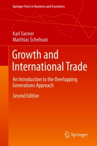 Cover image: Growth and International Trade 2nd edition 9783662629420