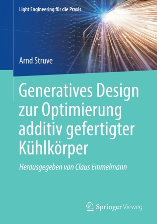 Imagen de portada: Generatives Design zur Optimierung additiv gefertigter Kühlkörper 9783662630709