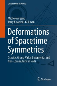 Cover image: Deformations of Spacetime Symmetries 9783662630952