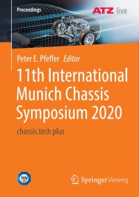 Imagen de portada: 11th International Munich Chassis Symposium 2020 9783662631928
