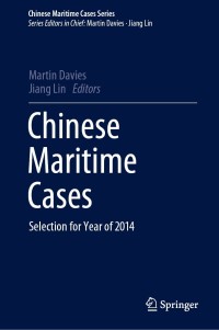 Imagen de portada: Chinese Maritime Cases 9783662632383