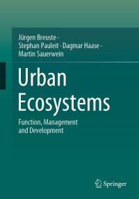 Cover image: Urban Ecosystems 9783662632789
