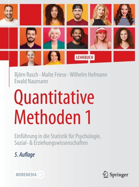 Quantitative Methoden 1: Einführung in die Statistik für Psychologie, Sozial- & Erziehungswissenschaften, 5th Edition - FULL INSTANT DOWNLOAD | PDF DOCX EPUB