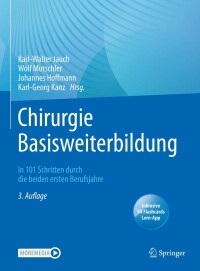 Cover image: Chirurgie Basisweiterbildung 3rd edition 9783662633656