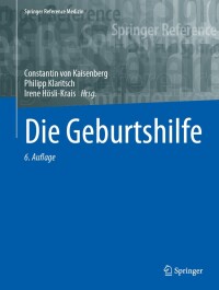 Cover image: Die Geburtshilfe 6th edition 9783662635056