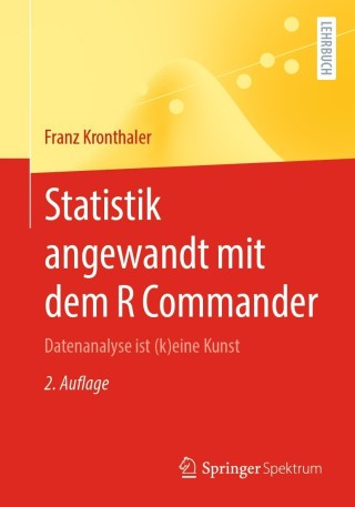 Cover image: Statistik angewandt mit dem R Commander 2nd edition 9783662636039