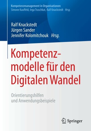 Cover image: Kompetenzmodelle für den Digitalen Wandel 9783662636725
