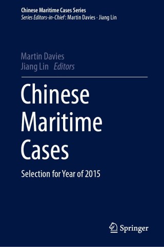 Imagen de portada: Chinese Maritime Cases 9783662637159