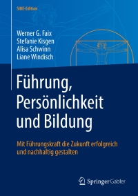 Imagen de portada: Führung, Persönlichkeit und Bildung 9783662637753