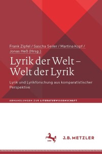 Cover image: Lyrik der Welt – Welt der Lyrik 9783662637982