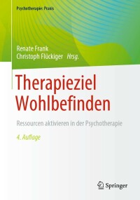 Cover image: Therapieziel Wohlbefinden 4th edition 9783662638200