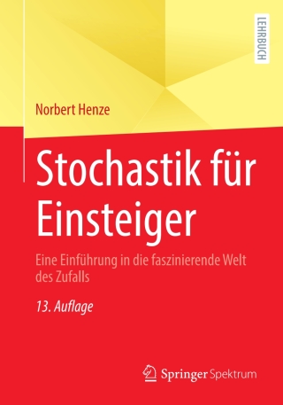 Cover image: Stochastik für Einsteiger 13th edition 9783662638392