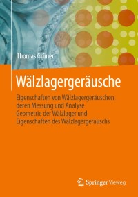 Cover image: Wälzlagergeräusche 9783662638798