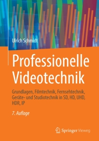 Cover image: Professionelle Videotechnik 7th edition 9783662639436