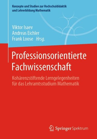 Imagen de portada: Professionsorientierte Fachwissenschaft 9783662639474
