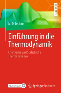 Cover image: Einführung in die Thermodynamik 9783662639955