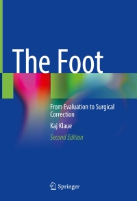 Cover image: The Foot 2nd edition 9783662640005