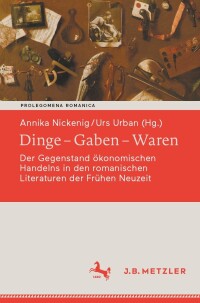 Imagen de portada: Dinge – Gaben – Waren 9783662640180