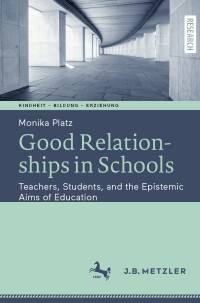 Imagen de portada: Good Relationships in Schools 9783662641361