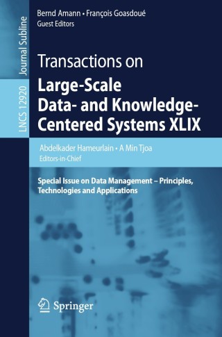 Imagen de portada: Transactions on Large-Scale Data- and Knowledge-Centered Systems XLIX 9783662641477