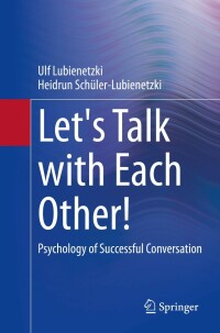 Cover image: Let's Talk with Each Other! 9783662643075