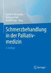 Cover image: Schmerzbehandlung in der Palliativmedizin 4th edition 9783662643280