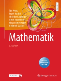 Imagen de portada: Mathematik 5th edition 9783662643884