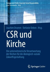 Cover image: CSR und Kirche 9783662644188