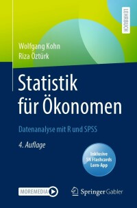 Cover image: Statistik für Ökonomen 4th edition 9783662647530