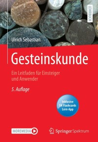 Imagen de portada: Gesteinskunde 5th edition 9783662648506