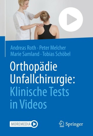 Cover image: Orthopädie Unfallchirurgie: Klinische Tests in Videos 9783662650318