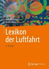 صورة الغلاف: Lexikon der Luftfahrt 5th edition 9783662650844