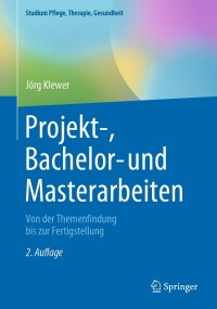 Omslagafbeelding: Projekt-, Bachelor- und Masterarbeiten 2nd edition 9783662652336