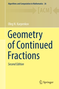 صورة الغلاف: Geometry of Continued Fractions 2nd edition 9783662652763
