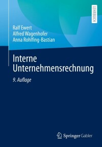 Cover image: Interne Unternehmensrechnung 9th edition 9783662652824