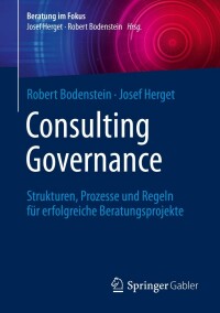 Cover image: Consulting Governance 9783662652985