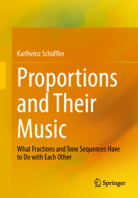 Cover image: Proportions and Their Music 9783662653357