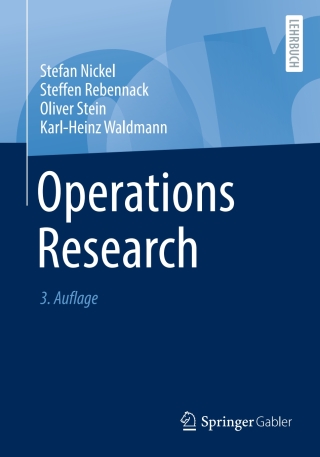 Cover image: Operations Research 3rd edition 9783662653456