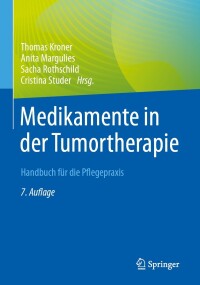 Cover image: Medikamente in der Tumortherapie 7th edition 9783662653777