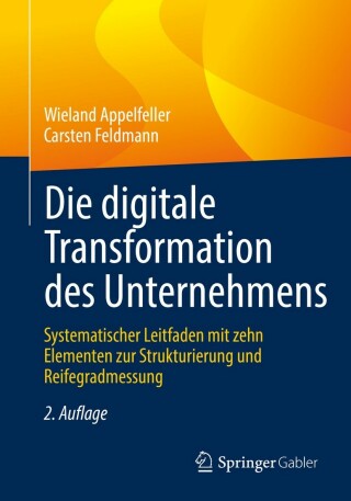 Imagen de portada: Die digitale Transformation des Unternehmens 2nd edition 9783662654125