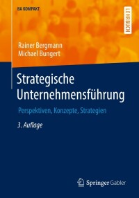 Cover image: Strategische Unternehmensführung 3rd edition 9783662654231