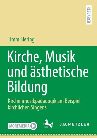 Imagen de portada: Kirche, Musik und ästhetische Bildung 9783662655399