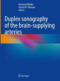 Omslagafbeelding: Duplex sonography of the brain-supplying arteries 9783662655658