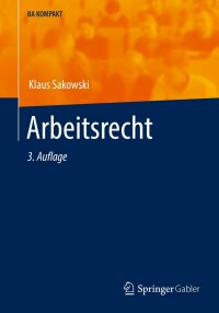 Cover image: Arbeitsrecht 3rd edition 9783662655726