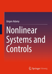 Cover image: Nonlinear Systems and Controls 9783662656327