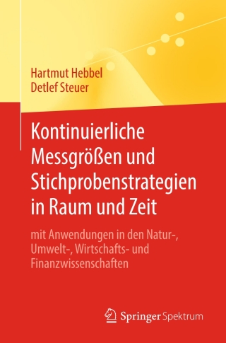 Imagen de portada: Kontinuierliche Messgrößen und Stichprobenstrategien in Raum und Zeit 9783662656372