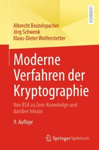 صورة الغلاف: Moderne Verfahren der Kryptographie 9th edition 9783662657171