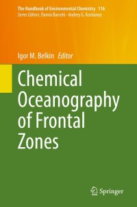Imagen de portada: Chemical Oceanography of Frontal Zones 9783662658376